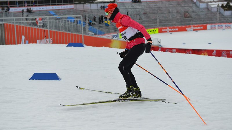 Cross-country skiing in Falun
