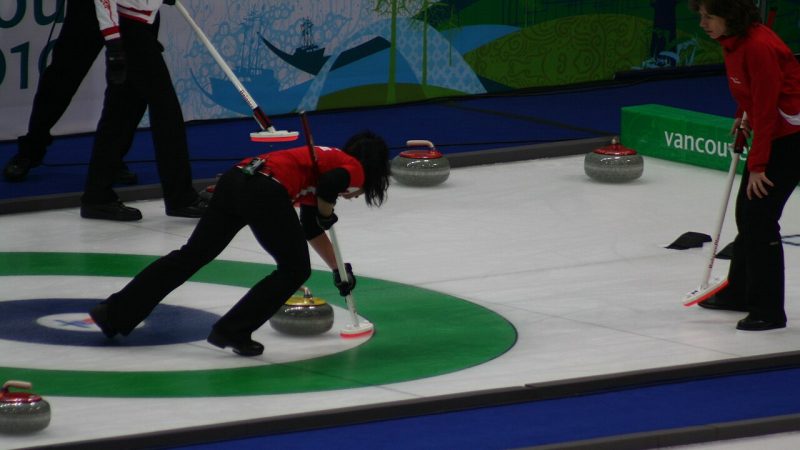 Curling (foto d'archivio)