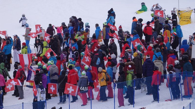 Sci alpino a Wengen