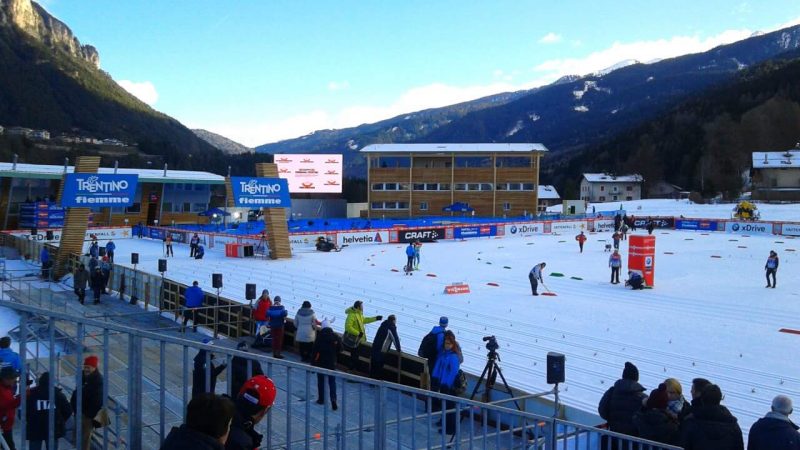 Cross-country skiing in Val di Fiemme