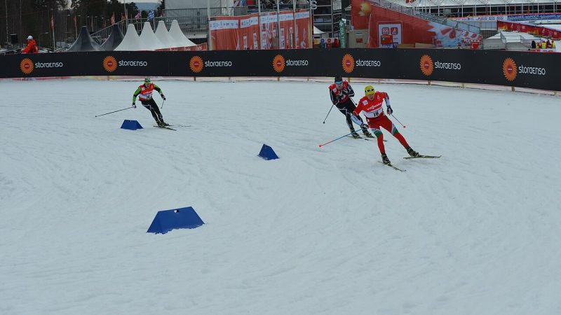 Cross-country skiing in Falun