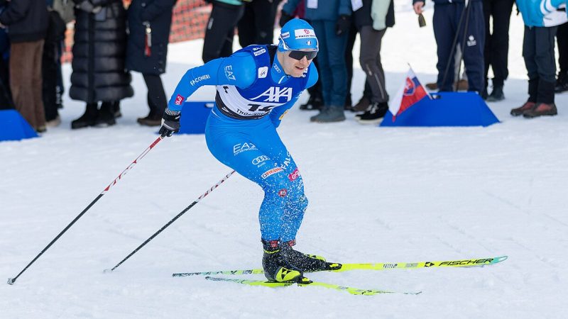 Langlauf-Weltcup in Oberhof, Saison 2025/26, Freistil-Sprint der Männer – Davide Graz (Italien)
