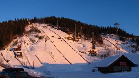 Ski jumping in Vikersund