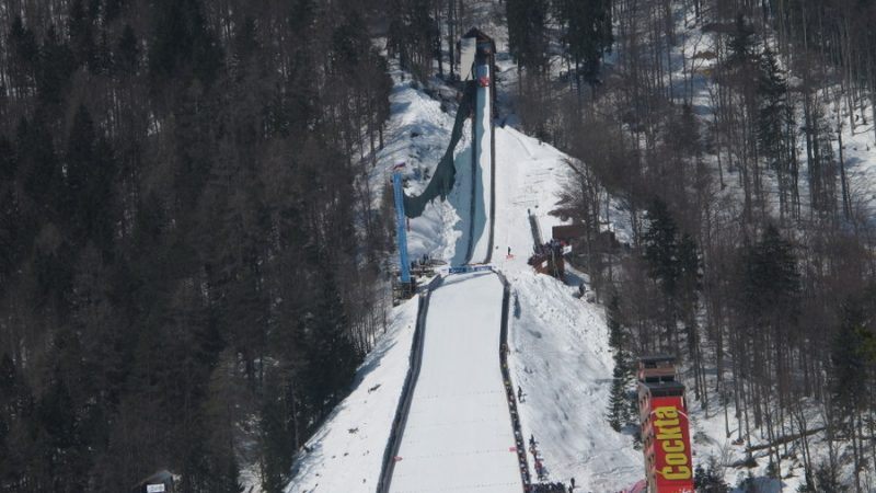 Schansspringen in Planica