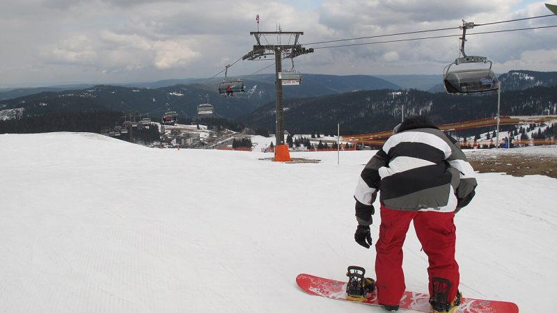 Snowboard in Feldberg