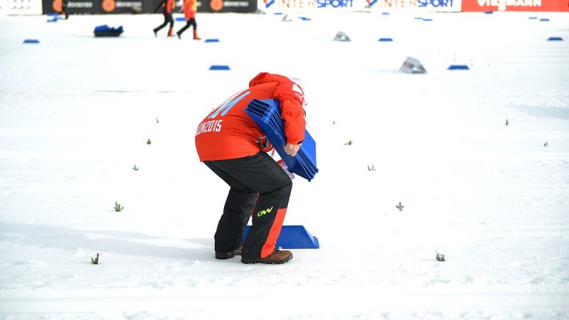 Cross-country skiing in Falun