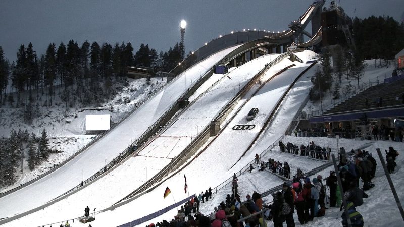 Symbolbild: Skispringen