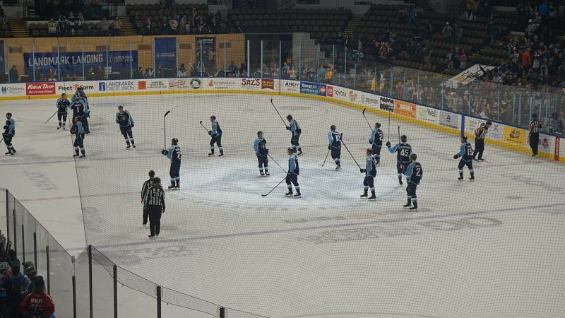 Hockey sur glace (photo d'illustration)