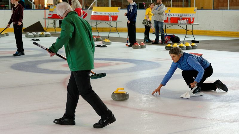 Curling (foto d'archivio)