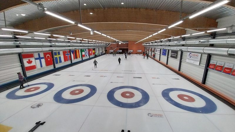 Curling (foto d'archivio)