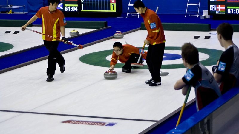 Curling (foto d'archivio)