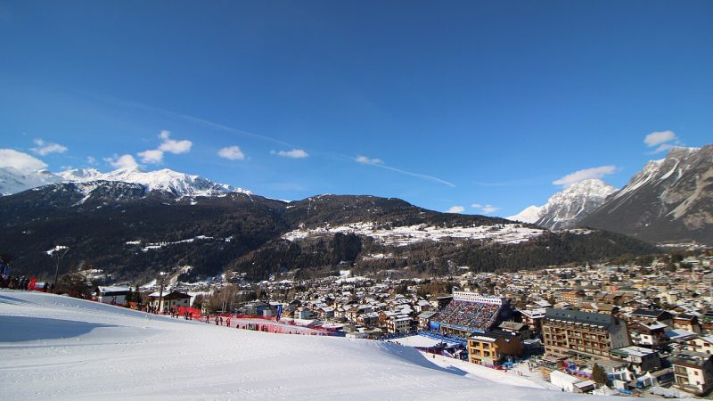 Alpine skiing in Bormio